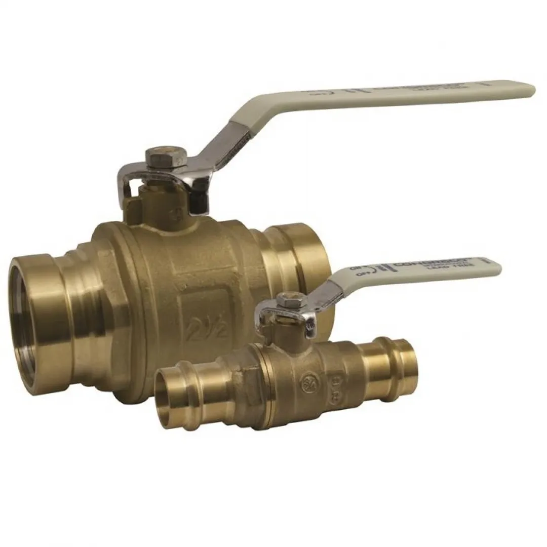 APOLLO VALVES APOLLO VALVES 2 Piece Brass Press Ball Valves